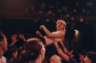 crowd surf